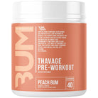 CBUM Thavage Pre-Workout-40 servings-Peach Bum-N101 Nutrition