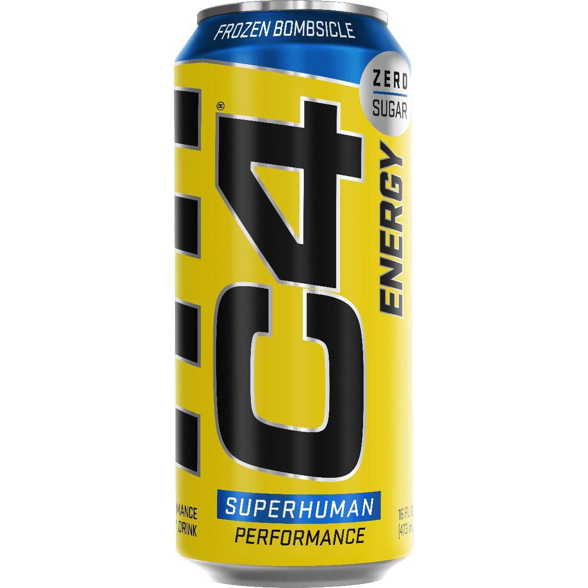 Cellucor C4 Energy Carbonated Drink-Can (16 fl oz / 473 mL)-Frozen Bombsicle-N101 Nutrition