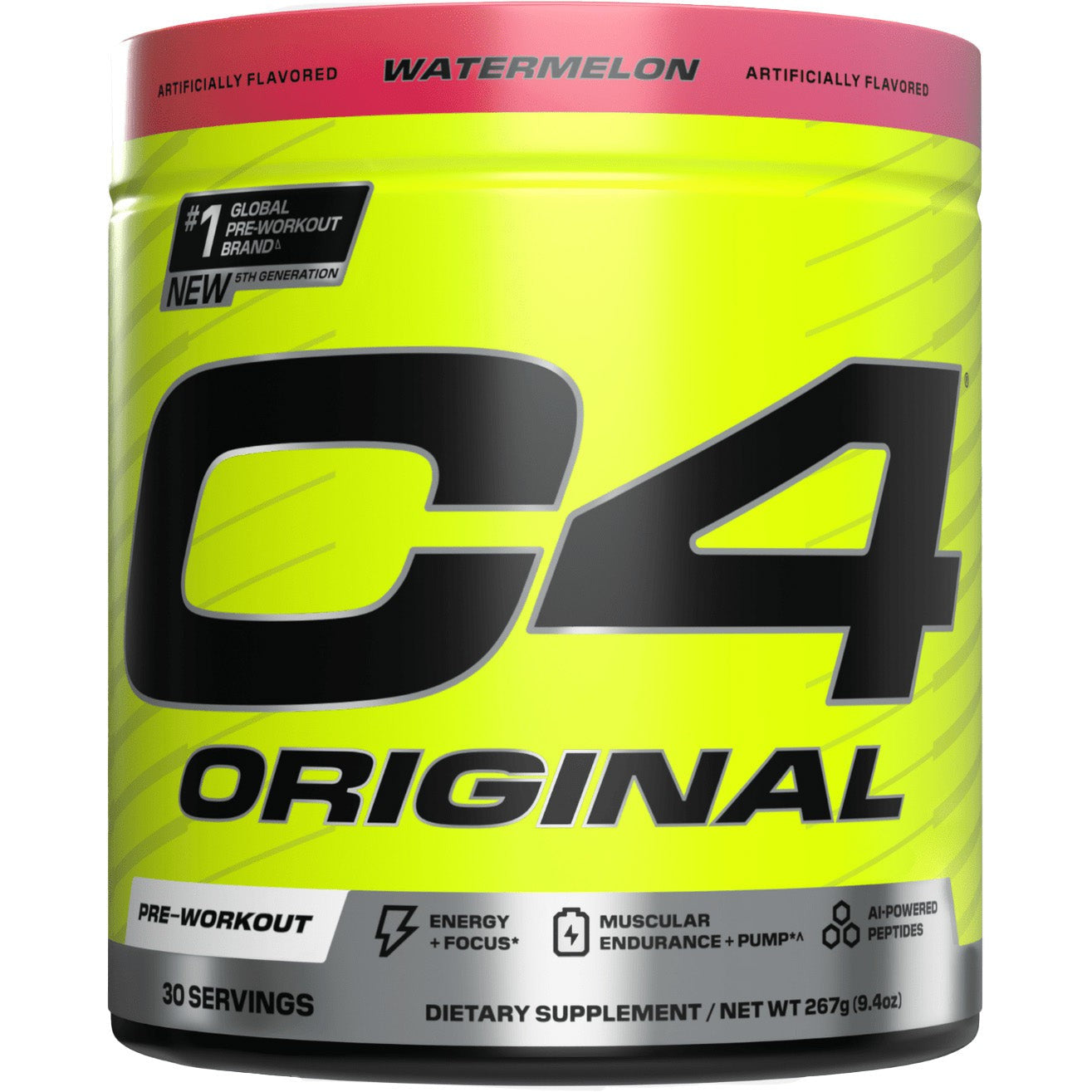 Cellucor C4 Original Pre-Workout (NEW 5th Generation)-30 servings-Watermelon-N101 Nutrition