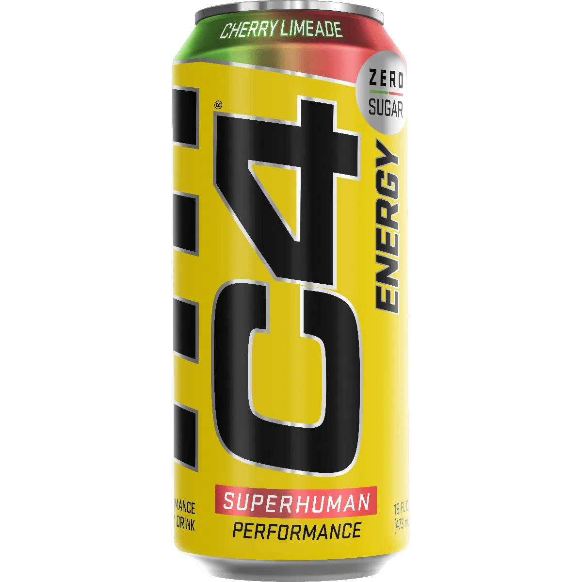 Cellucor C4 Performance Energy Drink (Carbonated)-Can (16 fl oz / 473 mL)-Cherry Limeade-N101 Nutrition