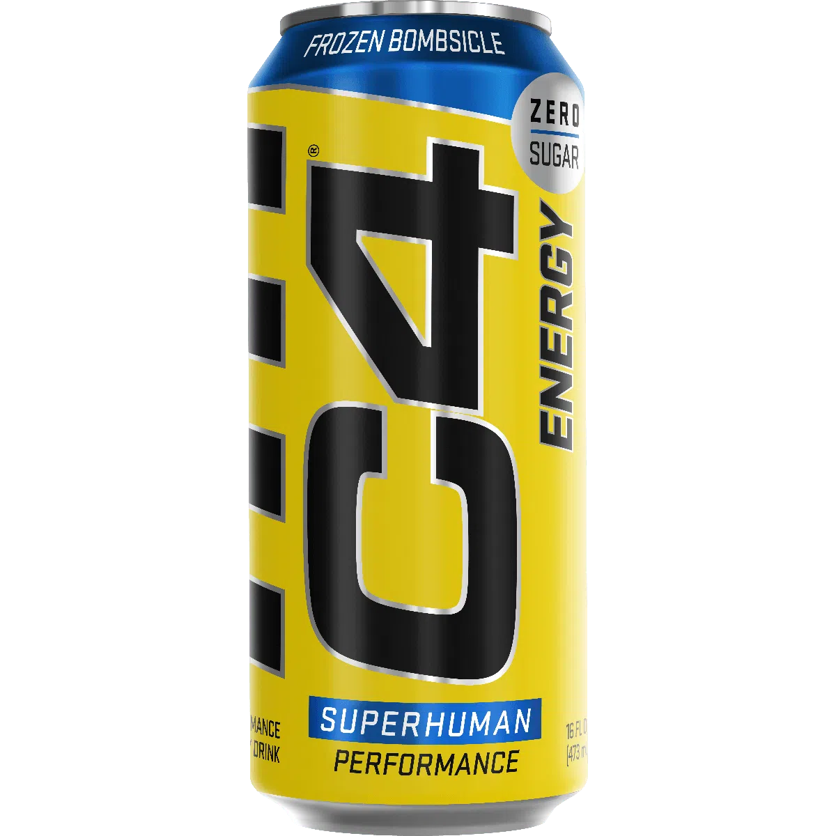 Cellucor C4 Performance Energy Drink (Carbonated)-Can (16 fl oz / 473 mL)-Frozen Bombsicle-N101 Nutrition