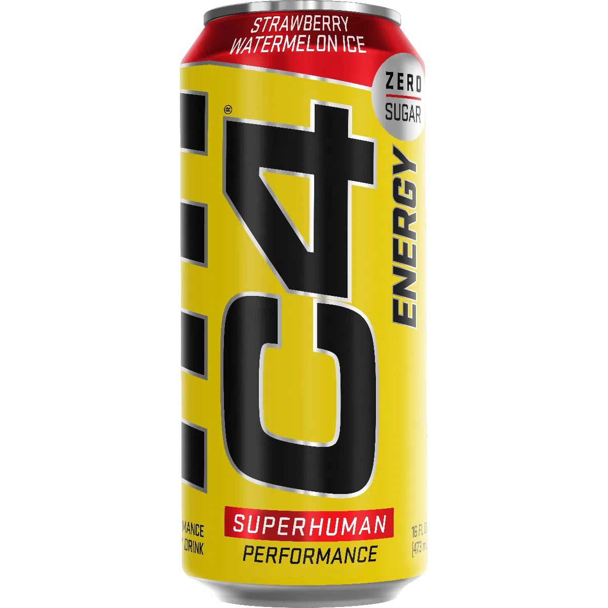 Cellucor C4 Performance Energy Drink (Carbonated)-Can (16 fl oz / 473 mL)-Strawberry Watermelon Ice-N101 Nutrition