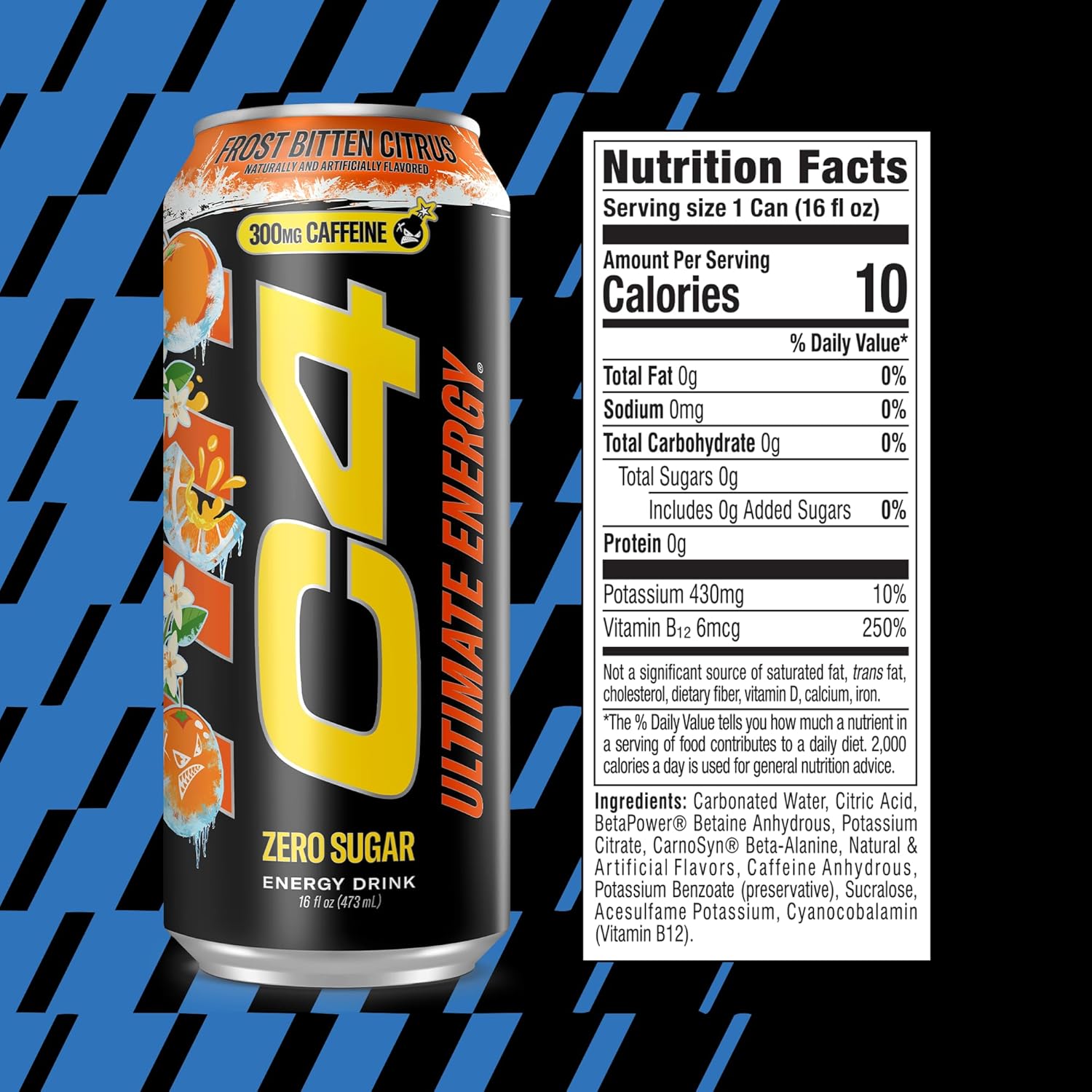 Cellucor C4 Ultimate Energy Drink (Carbonated)-N101 Nutrition