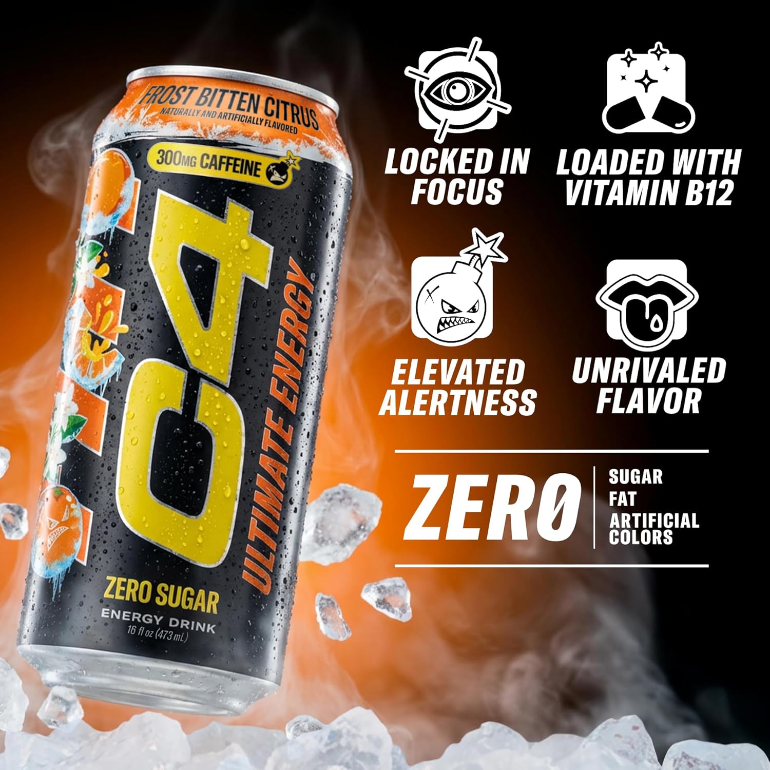 Cellucor C4 Ultimate Energy Drink (Carbonated)-N101 Nutrition