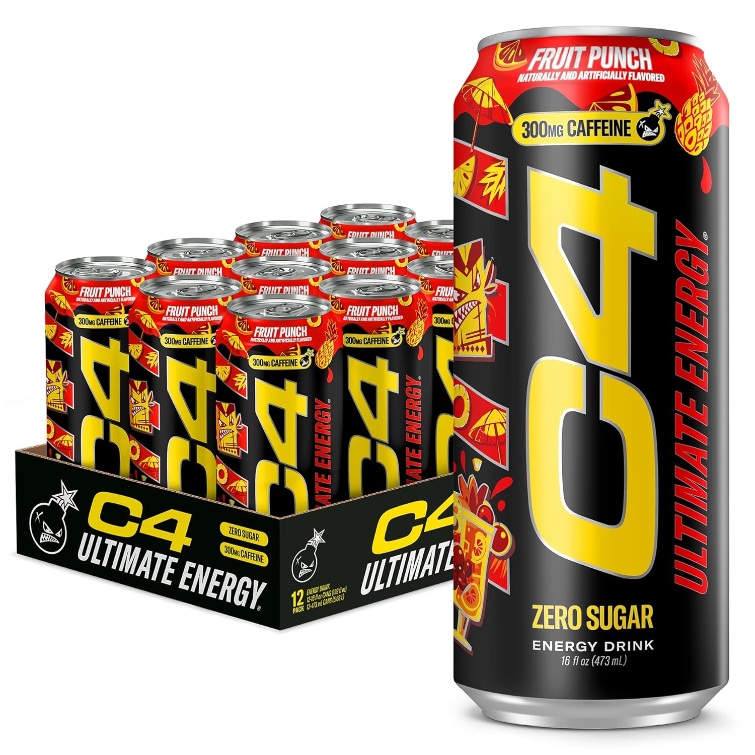 Cellucor C4 Ultimate Energy Drink (Carbonated)-N101 Nutrition