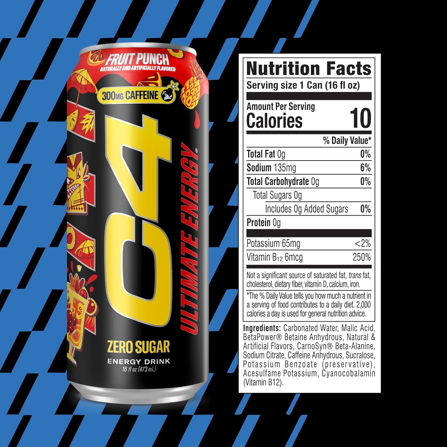 Cellucor C4 Ultimate Energy Drink (Carbonated)-N101 Nutrition