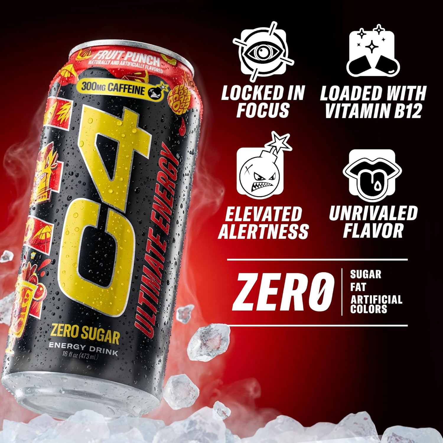 Cellucor C4 Ultimate Energy Drink (Carbonated)-N101 Nutrition