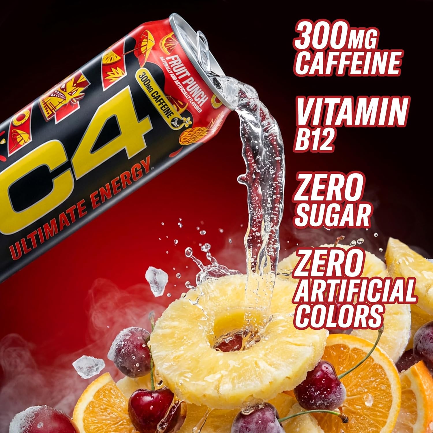 Cellucor C4 Ultimate Energy Drink (Carbonated)-N101 Nutrition