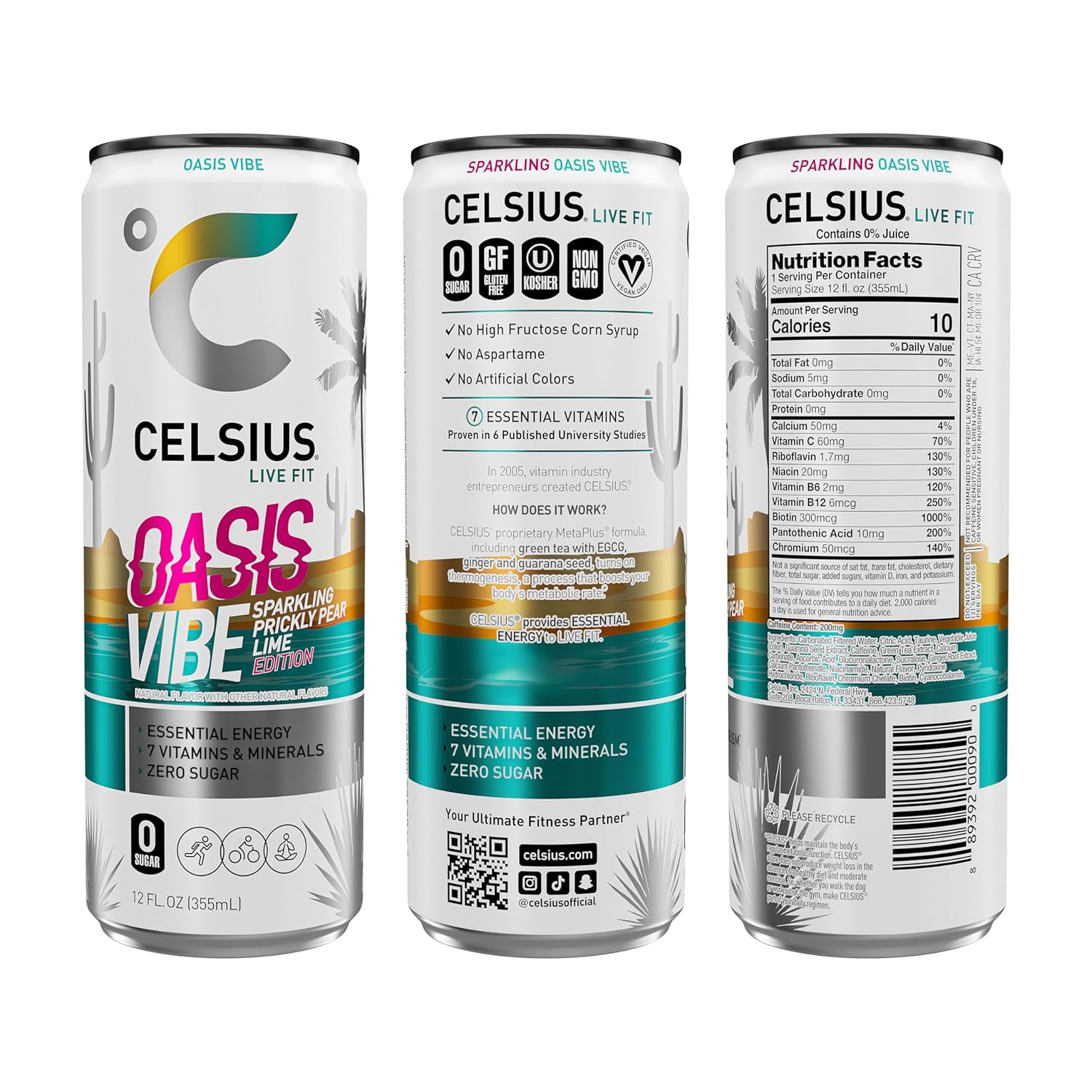 Celsius Energy Drink-N101 Nutrition