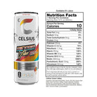 Celsius Energy Drink-N101 Nutrition