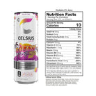 Celsius Energy Drink-N101 Nutrition
