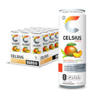 Celsius Energy Drink-Case (12 cans)-Fizz-Free Peach Mango Green Tea-N101 Nutrition