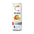 Celsius Energy Drink-Single (12 fl oz / 355 mL)-Fizz-Free Peach Mango Green Tea-N101 Nutrition
