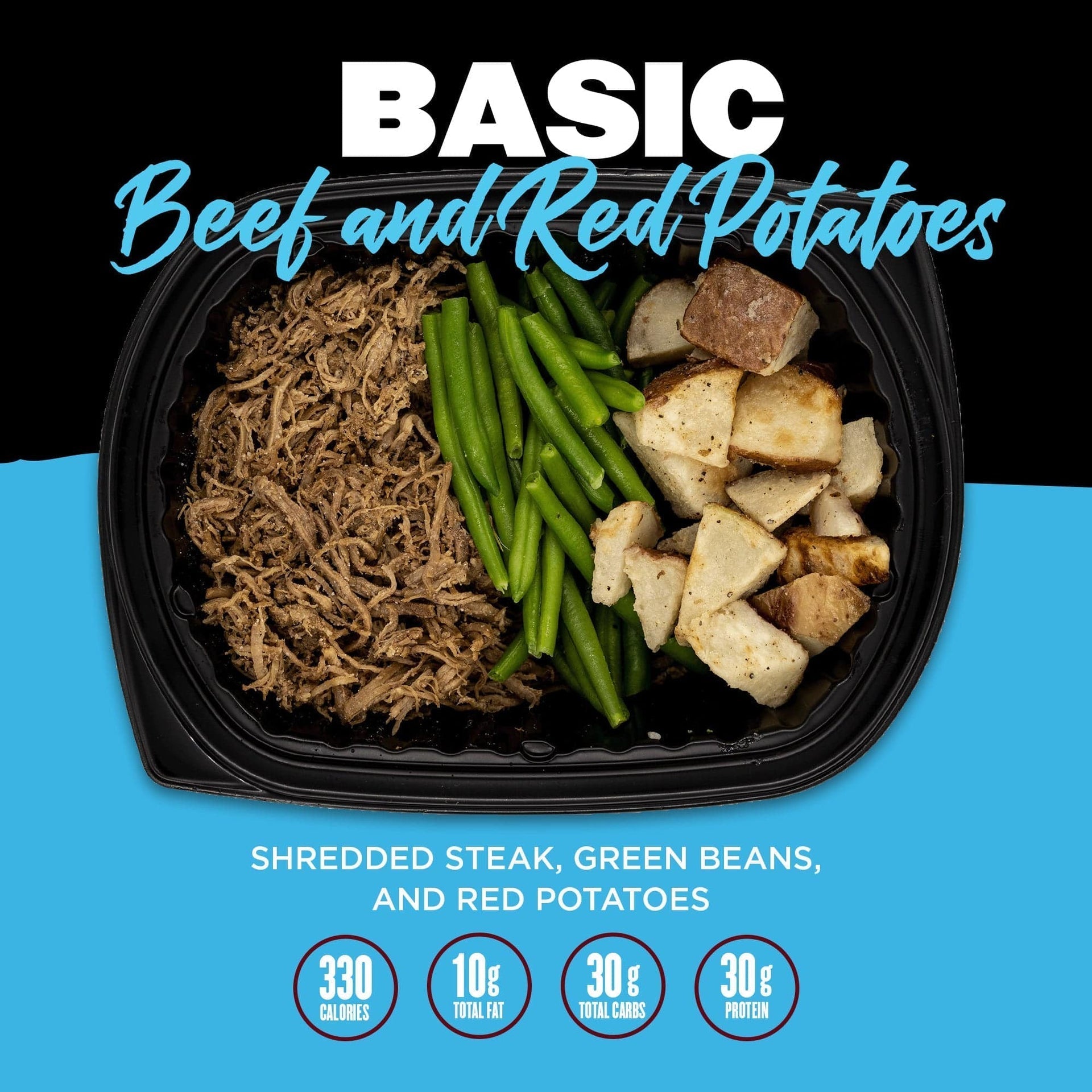 Clean Eatz Kitchen Meal Basics-Beef and Red Potatoes-N101 Nutrition