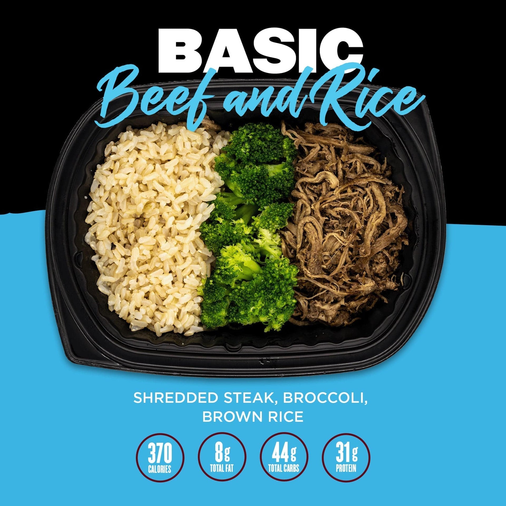 Clean Eatz Kitchen Meal-Beef and Rice-N101 Nutrition