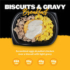 Clean Eatz Kitchen Meal Breakfast-Biscuits & Gravy Breakfast-N101 Nutrition