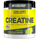 CON-CRET Patented Creatine HCl Powder-64 servings-Lemon Lime-N101 Nutrition