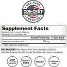 CON-CRET Patented Creatine HCl Powder-N101 Nutrition