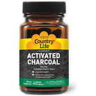 Country Life Activated Charcoal-40 vegan capsules-N101 Nutrition