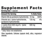 Country Life L-Lysine Caps 500 mg-250 vegetable capsules-N101 Nutrition