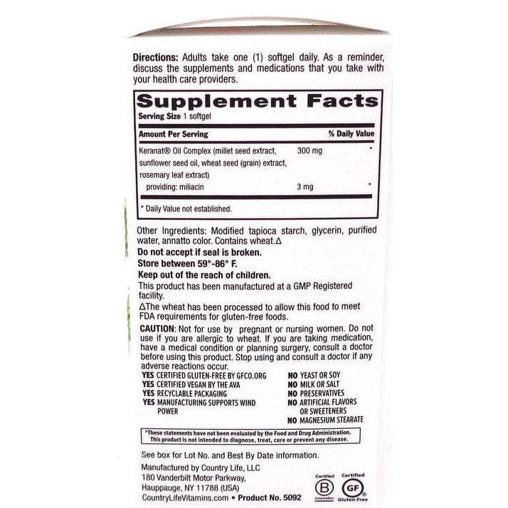 Country Life Maxi-Hair & Scalp Rescue-N101 Nutrition