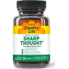 Country Life Sharp Thought-30 capsules-N101 Nutrition