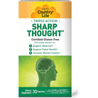 Country Life Sharp Thought-30 capsules-N101 Nutrition