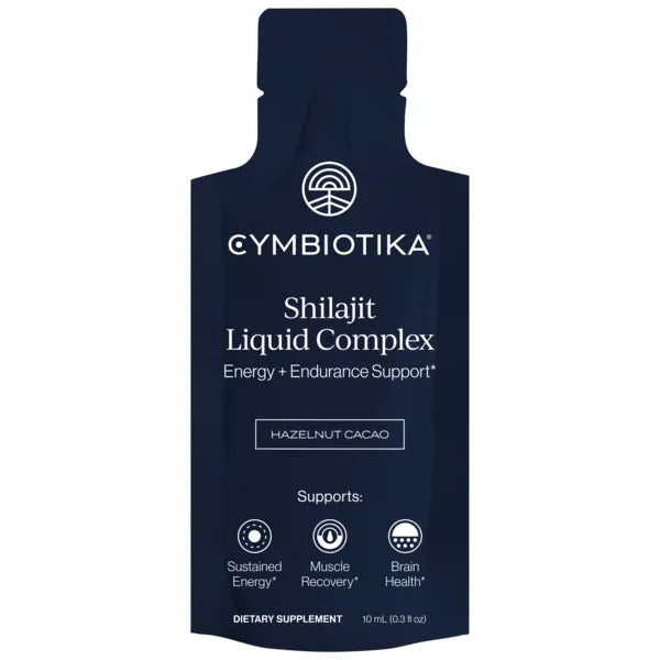 Cymbiotika Shilajit Liquid Complex-Hazelnut Cacao-Single Pack (10 mL)-N101 Nutrition