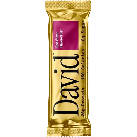 David Bar-Single Bar (58 g)-Red Velvet-N101 Nutrition