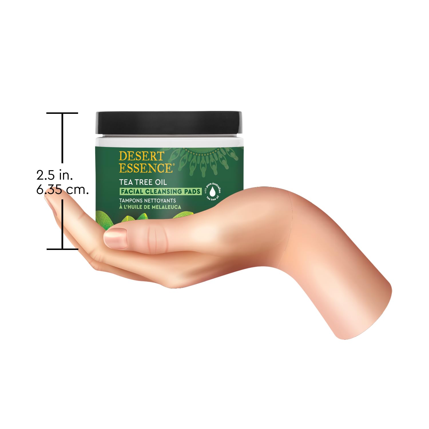 Desert Essence Tea Tree Oil Facial Cleansing Pads-N101 Nutrition