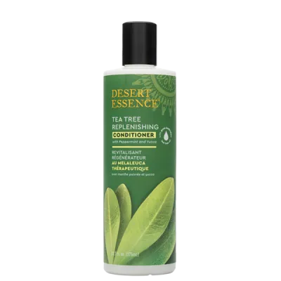 Desert Essence Tea Tree Replenishing Conditioner (Therapeutic)-12.9 fl oz (282 mL)-N101 Nutrition