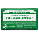 Dr. Bronner's Pure-Castile Bar Soap-5 oz (140 g)-Almond-N101 Nutrition
