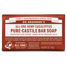 Dr. Bronner's Pure-Castile Bar Soap-5 oz (140 g)-Eucalyptus-N101 Nutrition