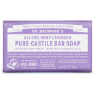 Dr. Bronner's Pure-Castile Bar Soap-Lavender-5 oz (140 g)-N101 Nutrition