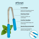 Dr. Tung's Stainless Steel Tongue Cleaner-N101 Nutrition