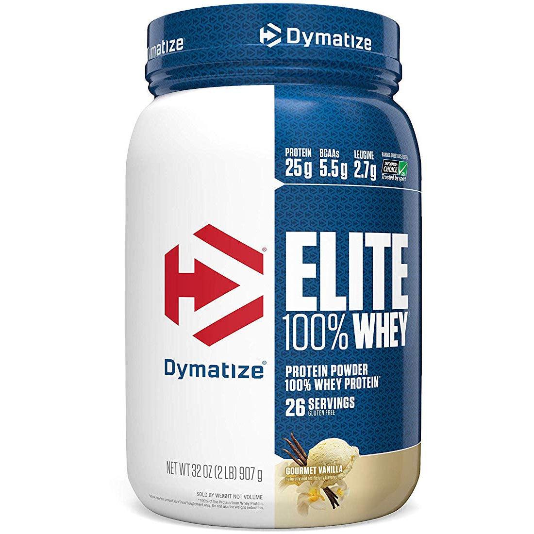 Dymatize Elite 100% Whey Protein-2 lbs-Gourmet Vanilla-N101 Nutrition