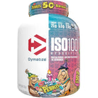 Dymatize ISO-100 Hydrolyzed Whey Protein Isolate-5 lbs-Birthday Cake Pebbles-N101 Nutrition