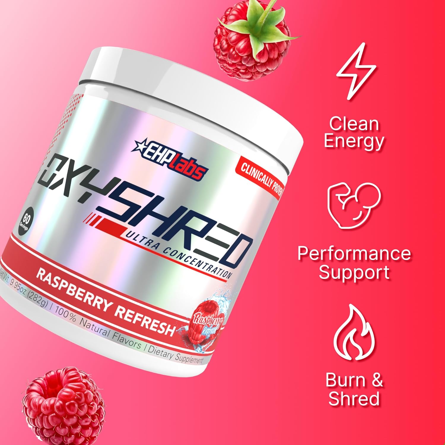 EHP Labs OxyShred-N101 Nutrition
