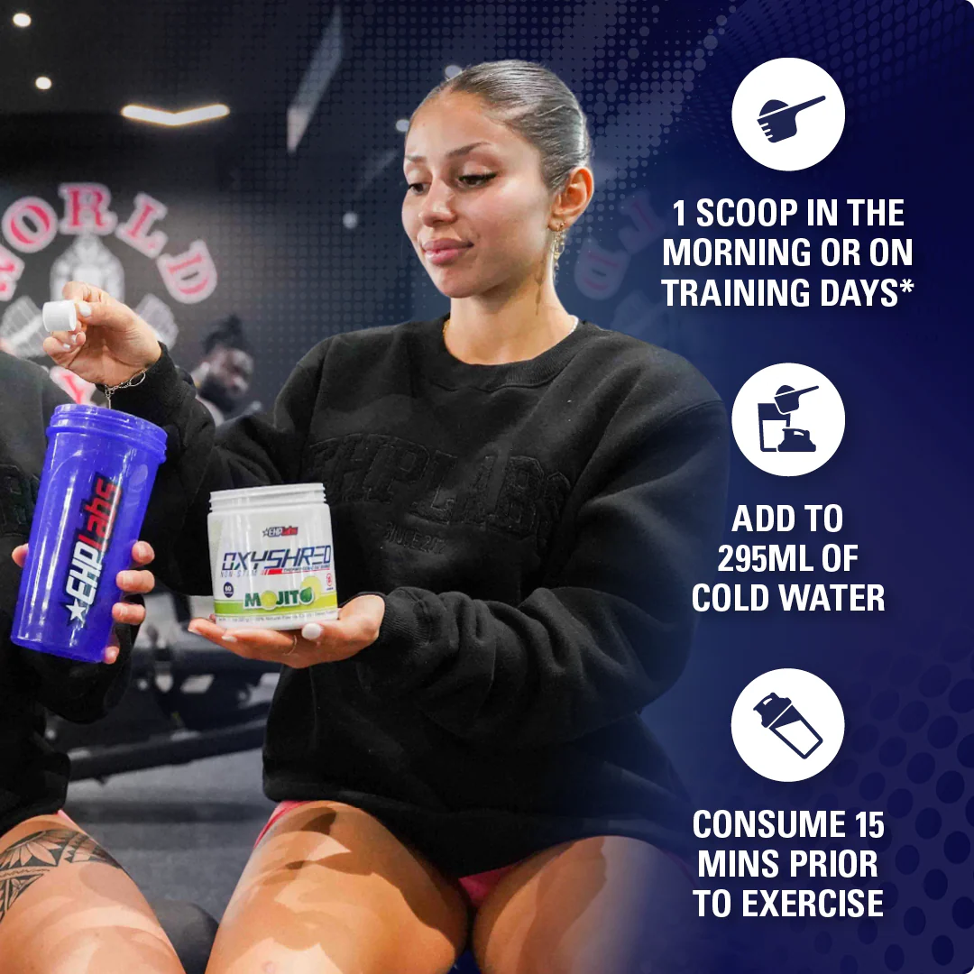 EHP Labs OxyShred-N101 Nutrition