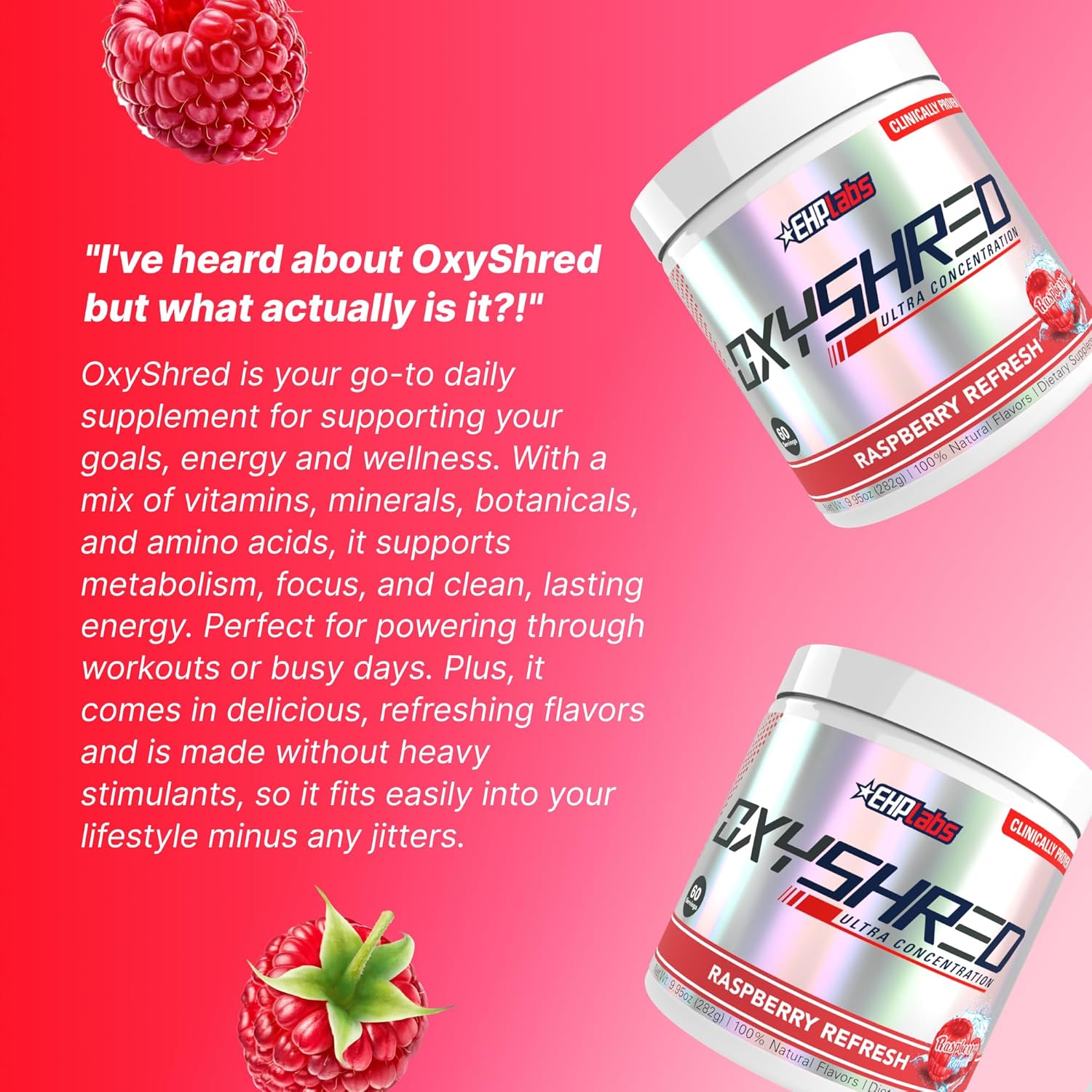 EHP Labs OxyShred-N101 Nutrition