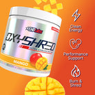 EHP Labs OxyShred-N101 Nutrition