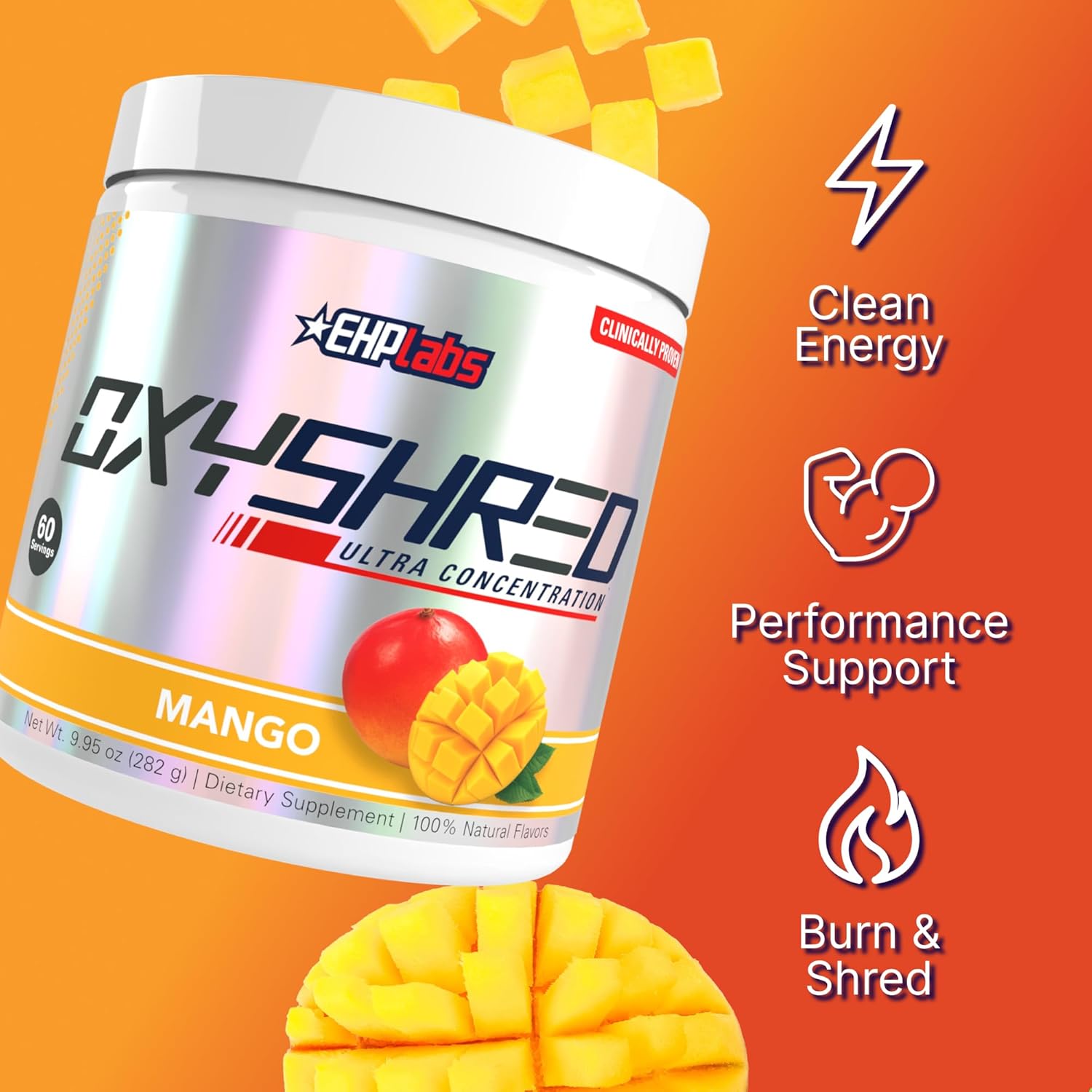 EHP Labs OxyShred-N101 Nutrition