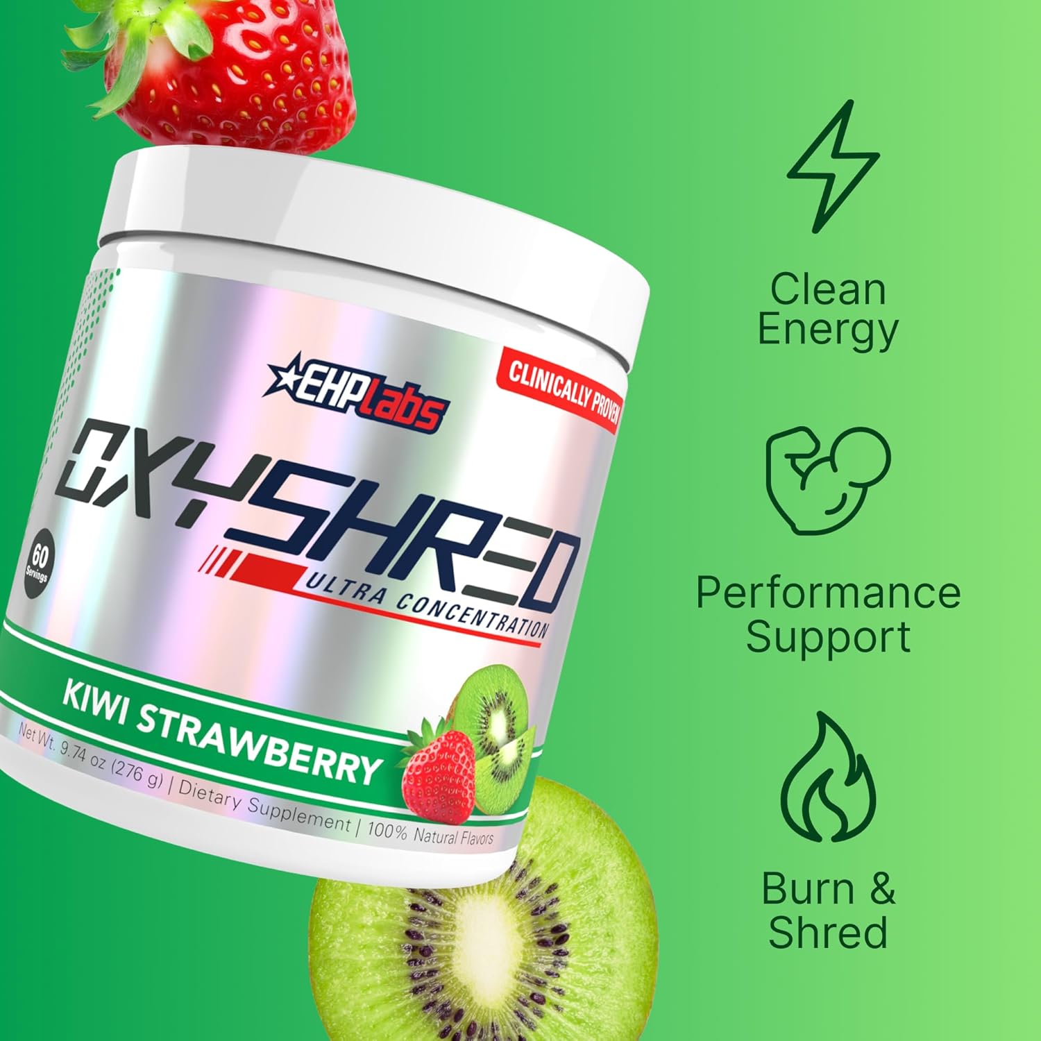 EHP Labs OxyShred-N101 Nutrition