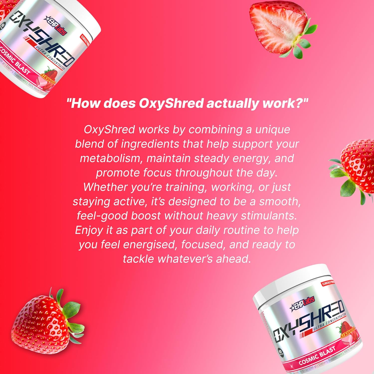 EHP Labs OxyShred-N101 Nutrition