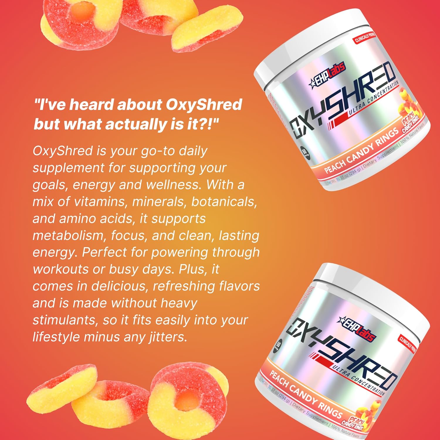 EHP Labs OxyShred-N101 Nutrition