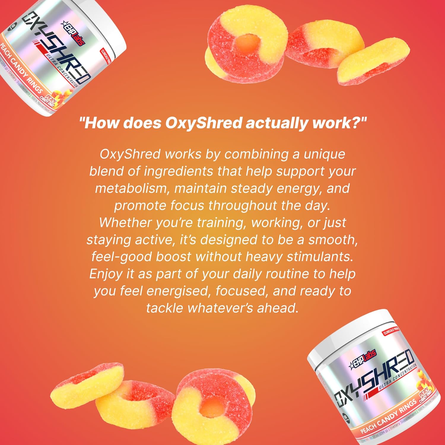 EHP Labs OxyShred-N101 Nutrition