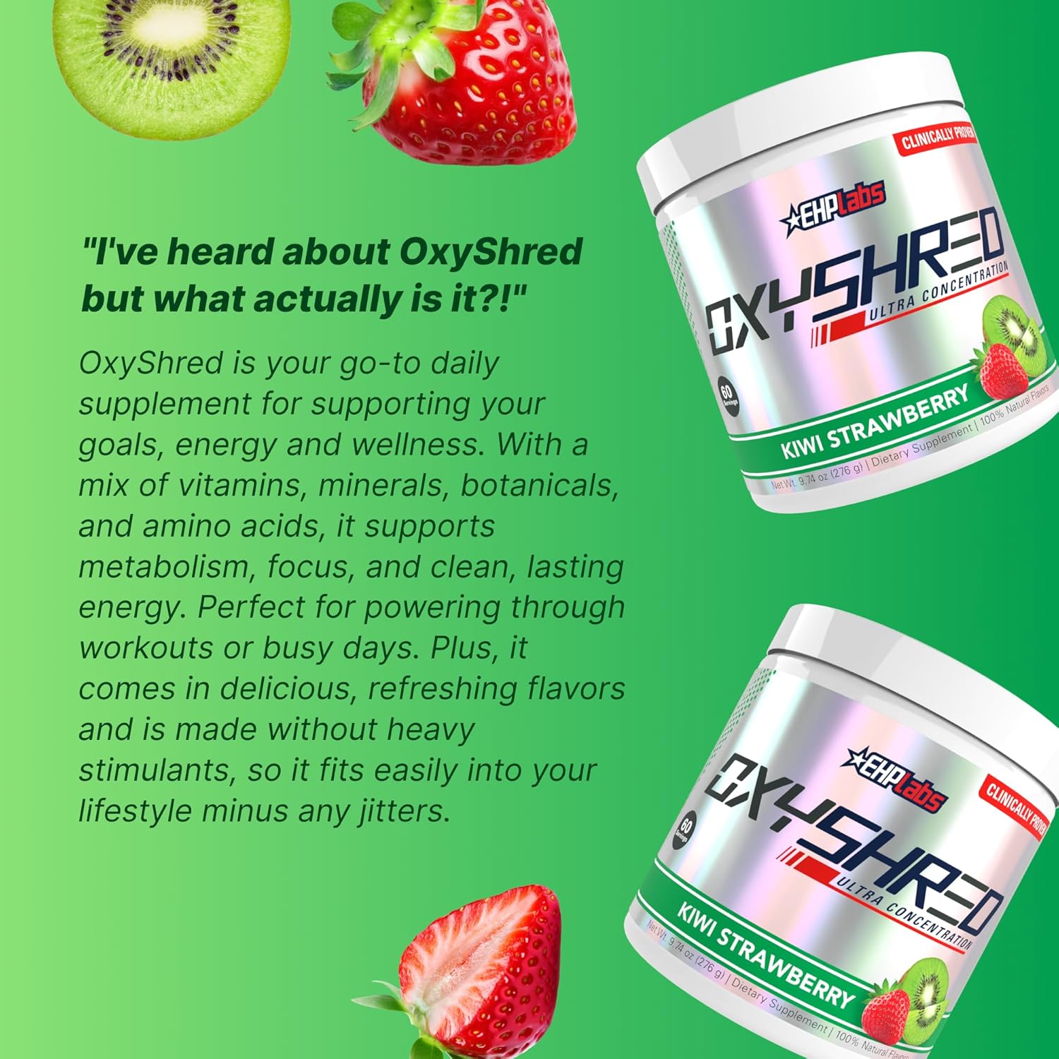 EHP Labs OxyShred-N101 Nutrition