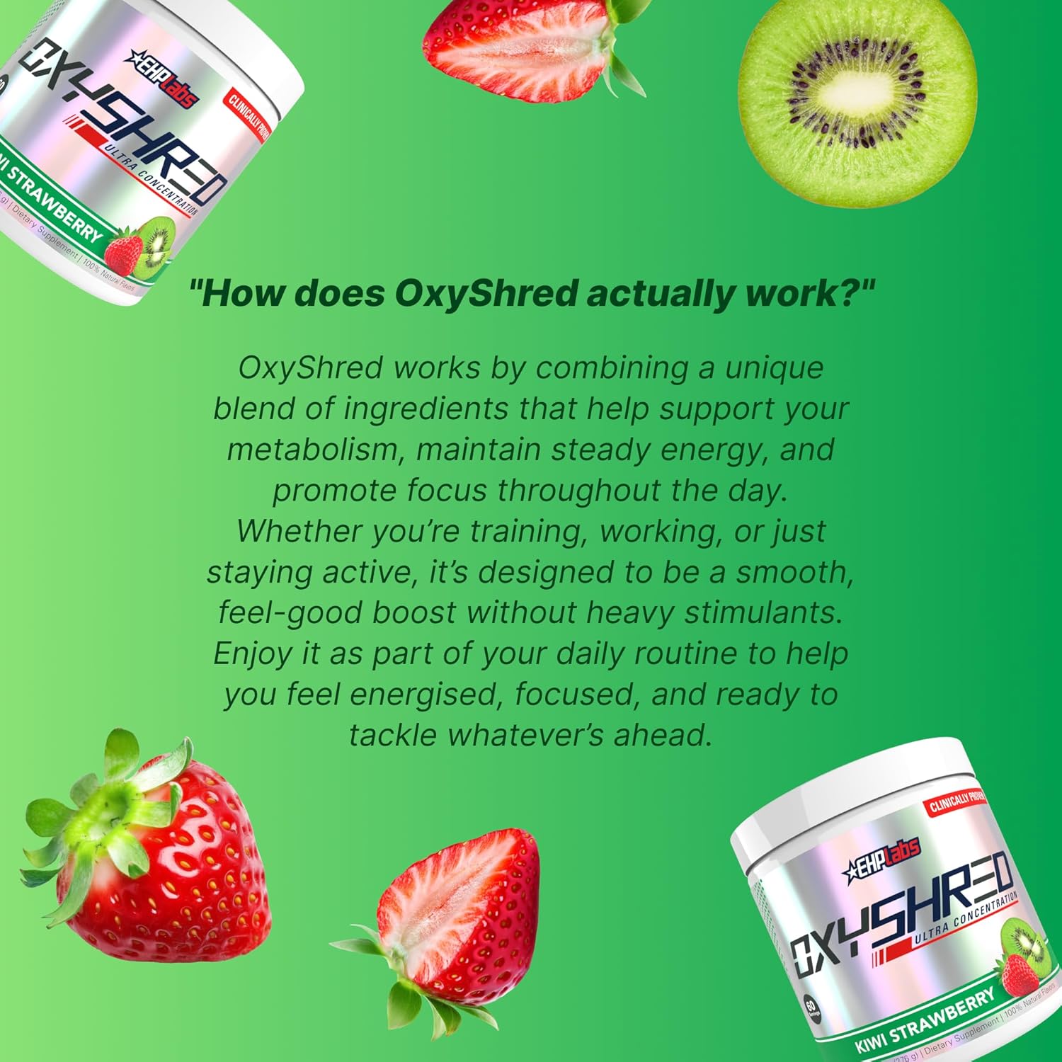 EHP Labs OxyShred-N101 Nutrition