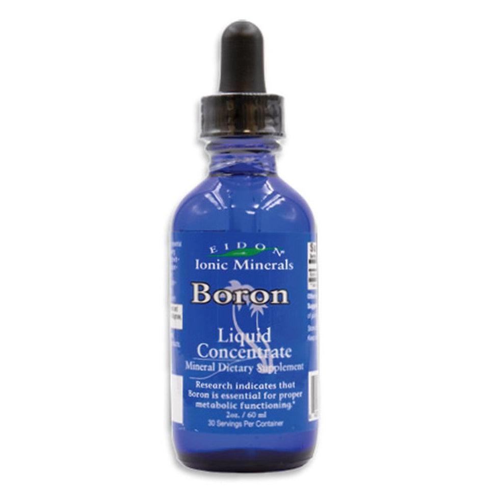 Eidon Ionic Minerals Boron Liquid Concentrate-2 fl oz (60 mL)-N101 Nutrition