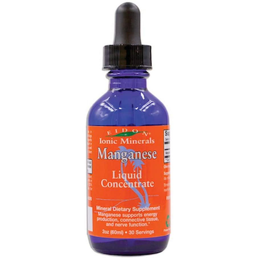 Eidon Ionic Minerals Manganese Liquid Concentrate-2 fl oz (60 mL)-N101 Nutrition